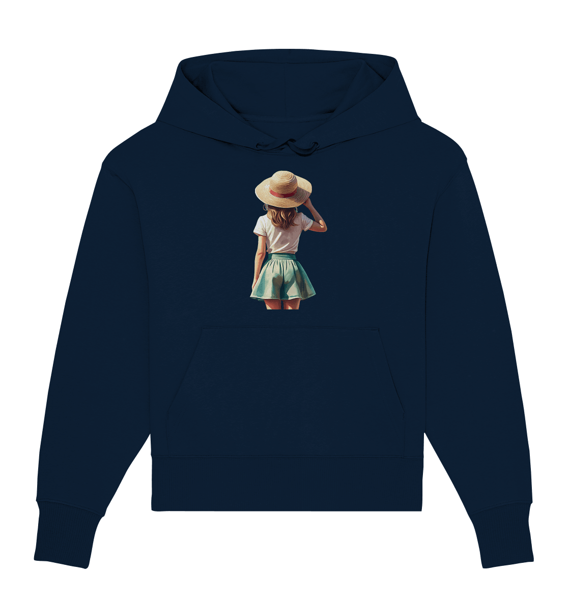 Summer Girl - Organic Oversize Hoodie - ArtfulShenwyn