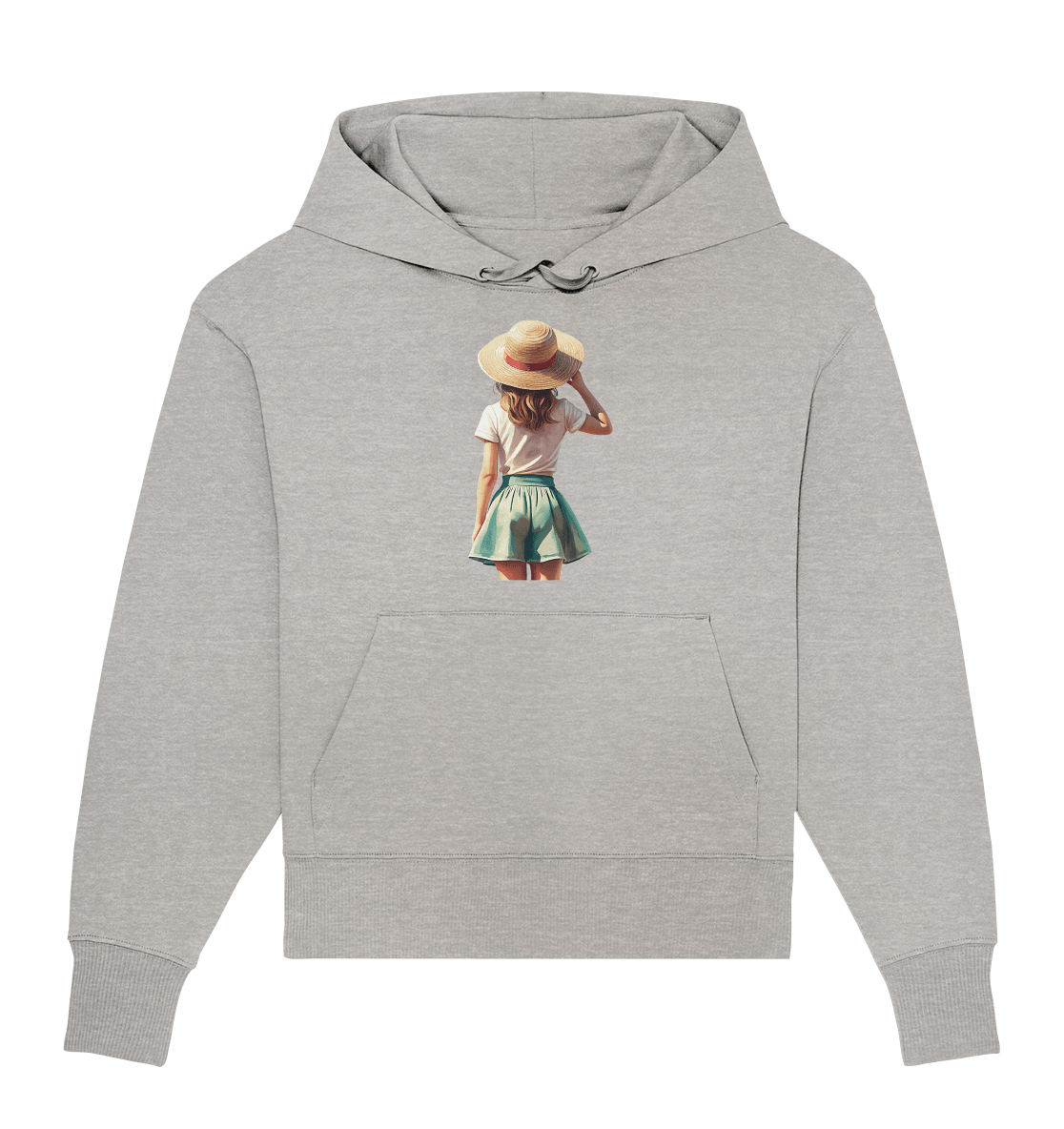 Summer Girl - Organic Oversize Hoodie - ArtfulShenwyn