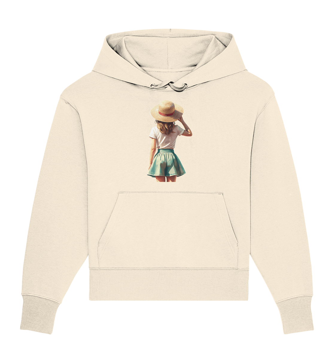 Summer Girl - Organic Oversize Hoodie - ArtfulShenwyn