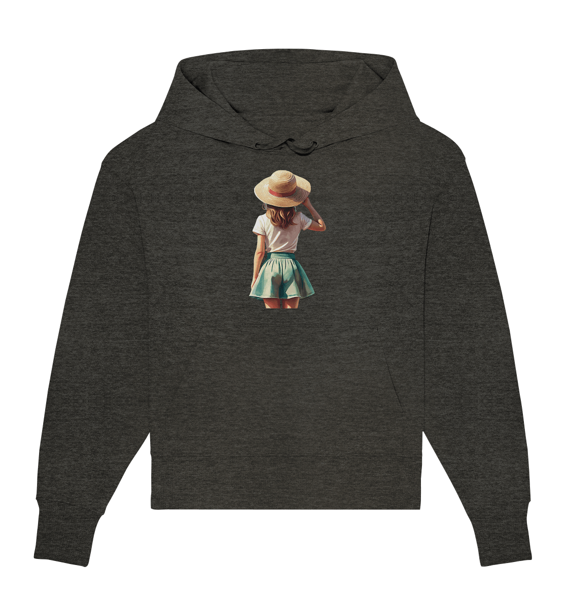 Summer Girl - Organic Oversize Hoodie - ArtfulShenwyn