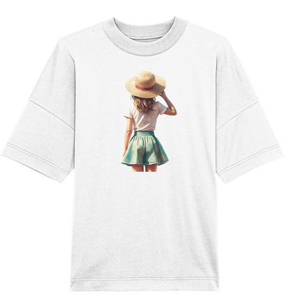 Summer Girl - Organic Oversize Shirt - ArtfulShenwyn