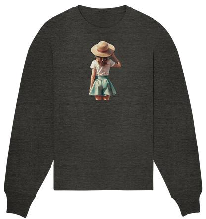 Summer Girl - Organic Oversize Sweatshirt - ArtfulShenwyn