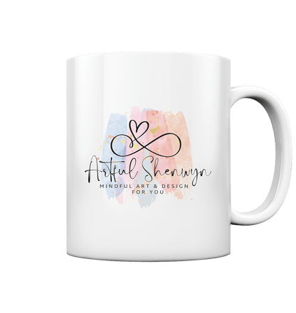 weiße Tasse - ArtfulShenwyn Edition - ArtfulShenwyn