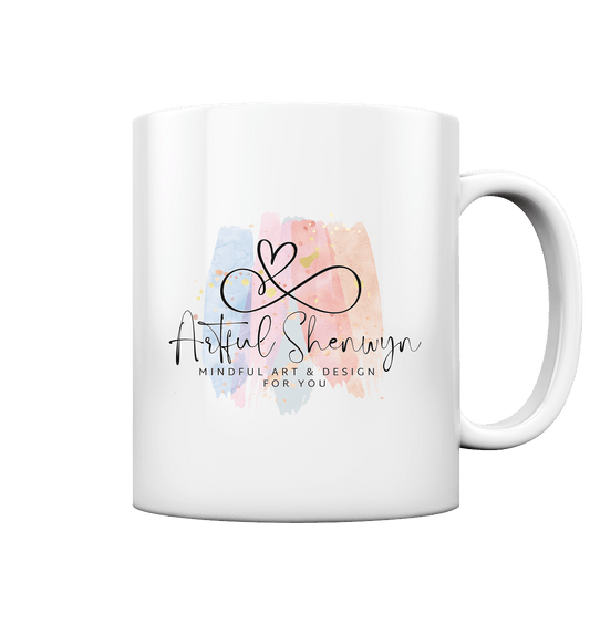 weiße Tasse - ArtfulShenwyn Edition - ArtfulShenwyn