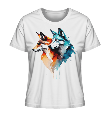 Wölfe - Ladies Organic Shirt - ArtfulShenwyn