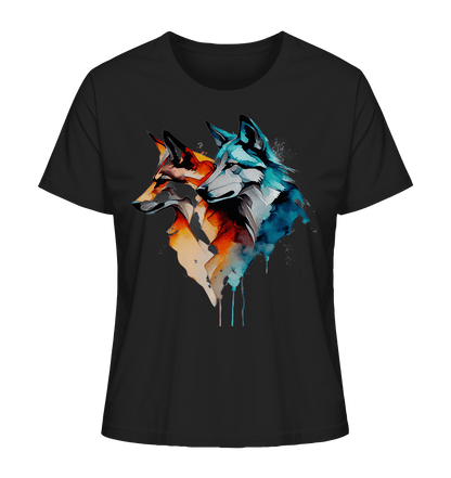 Wölfe - Ladies Organic Shirt - ArtfulShenwyn