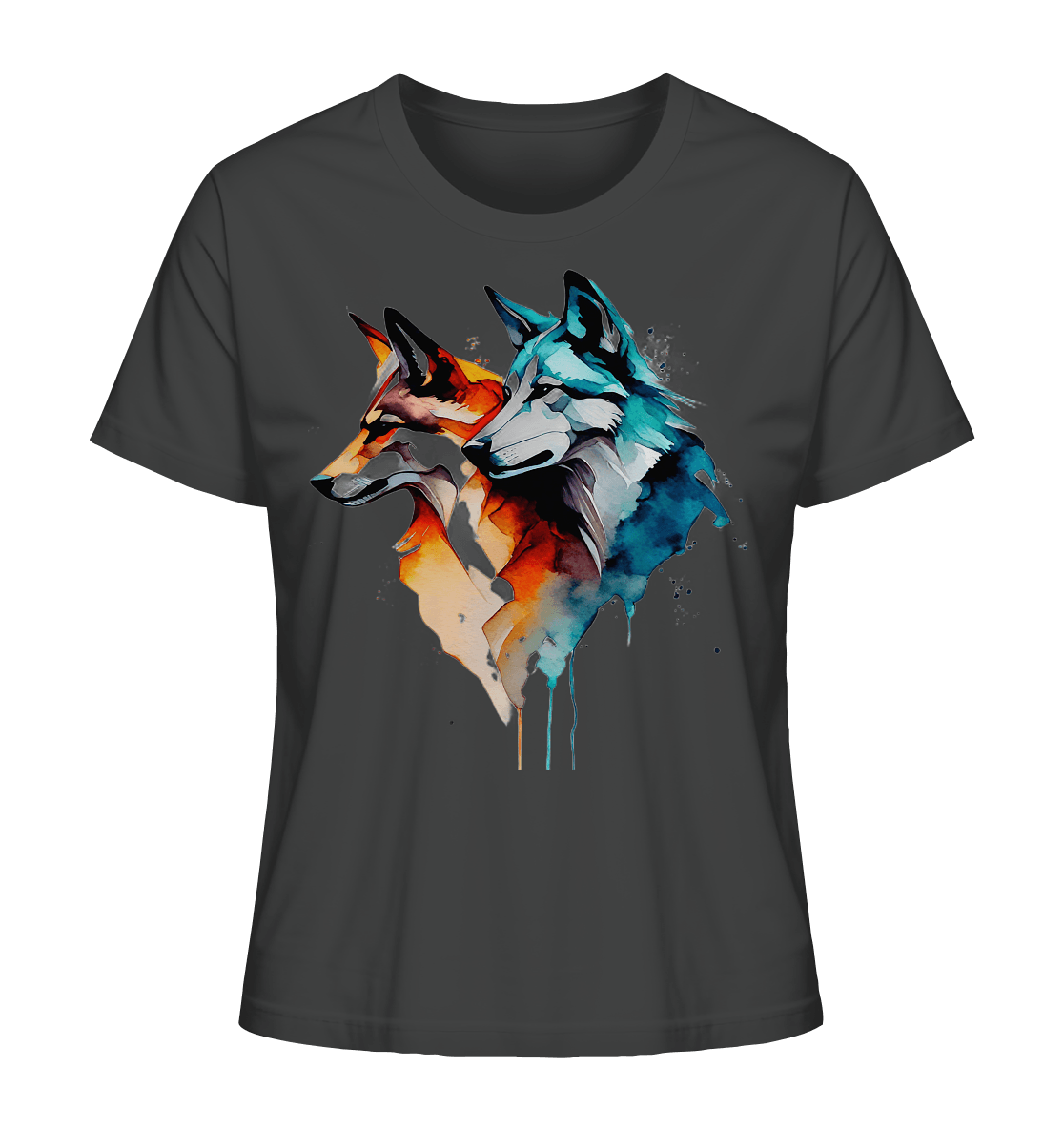 Wölfe - Ladies Organic Shirt - ArtfulShenwyn