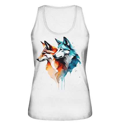 Wölfe - Ladies Organic Tank-Top - ArtfulShenwyn