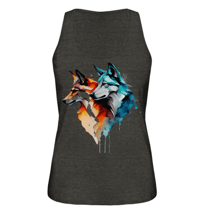 Wölfe - Ladies Organic Tank-Top - ArtfulShenwyn