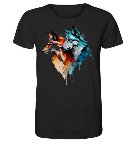 Wölfe - Organic Basic Shirt - ArtfulShenwyn