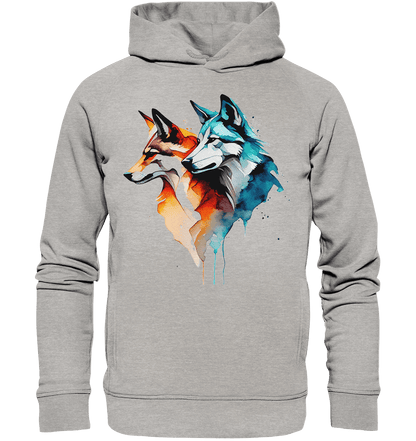 Wölfe - Organic Fashion Hoodie - ArtfulShenwyn