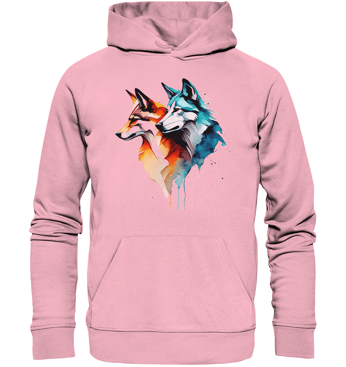 Wölfe - Organic Hoodie - ArtfulShenwyn