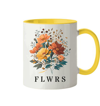 Zweifarbige Tasse, Blumenstrauß FLWRS - ArtfulShenwyn