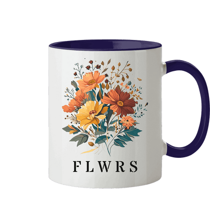 Zweifarbige Tasse, Blumenstrauß FLWRS - ArtfulShenwyn