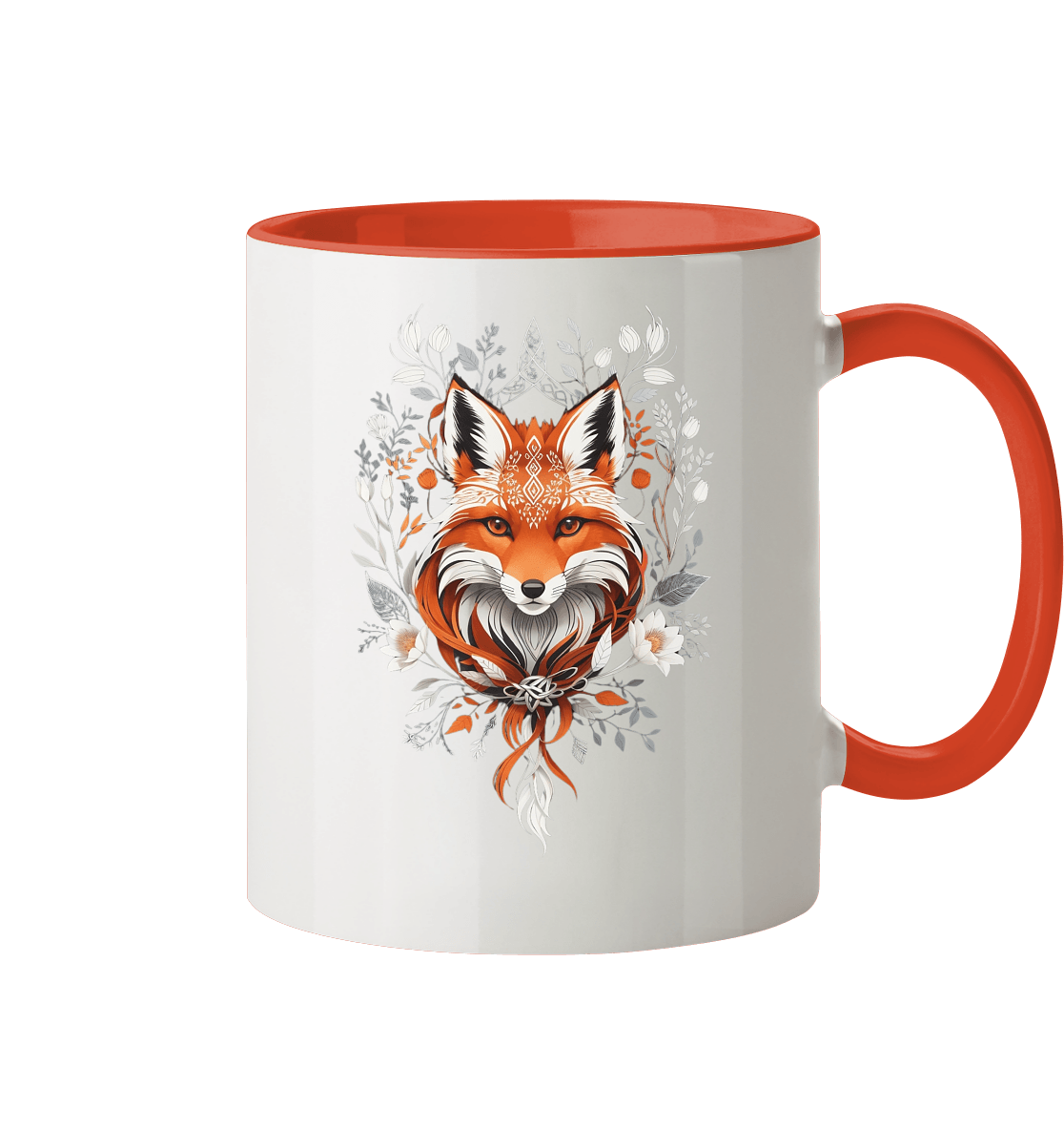 Zweifarbige Tasse, Mystic Aesthetic Fox - ArtfulShenwyn